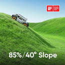 Mowrator S1 4WD Remote Control Lawn Mower – 85% (40°) Slope Crawler Mower for Steep Terrain & Commercial Use