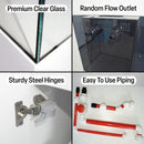 Aqua Dream 185 Gallon Coral Reef Aquarium Ultra Clear Glass Tank & Built in Sump All White REEF-1500-WT - Serenity Provision