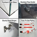 Aqua Dream 50 Gallon Coral Reef Aquarium Ultra Clear Glass Tank & Built in Sump All White REEF-500-WT - Serenity Provision