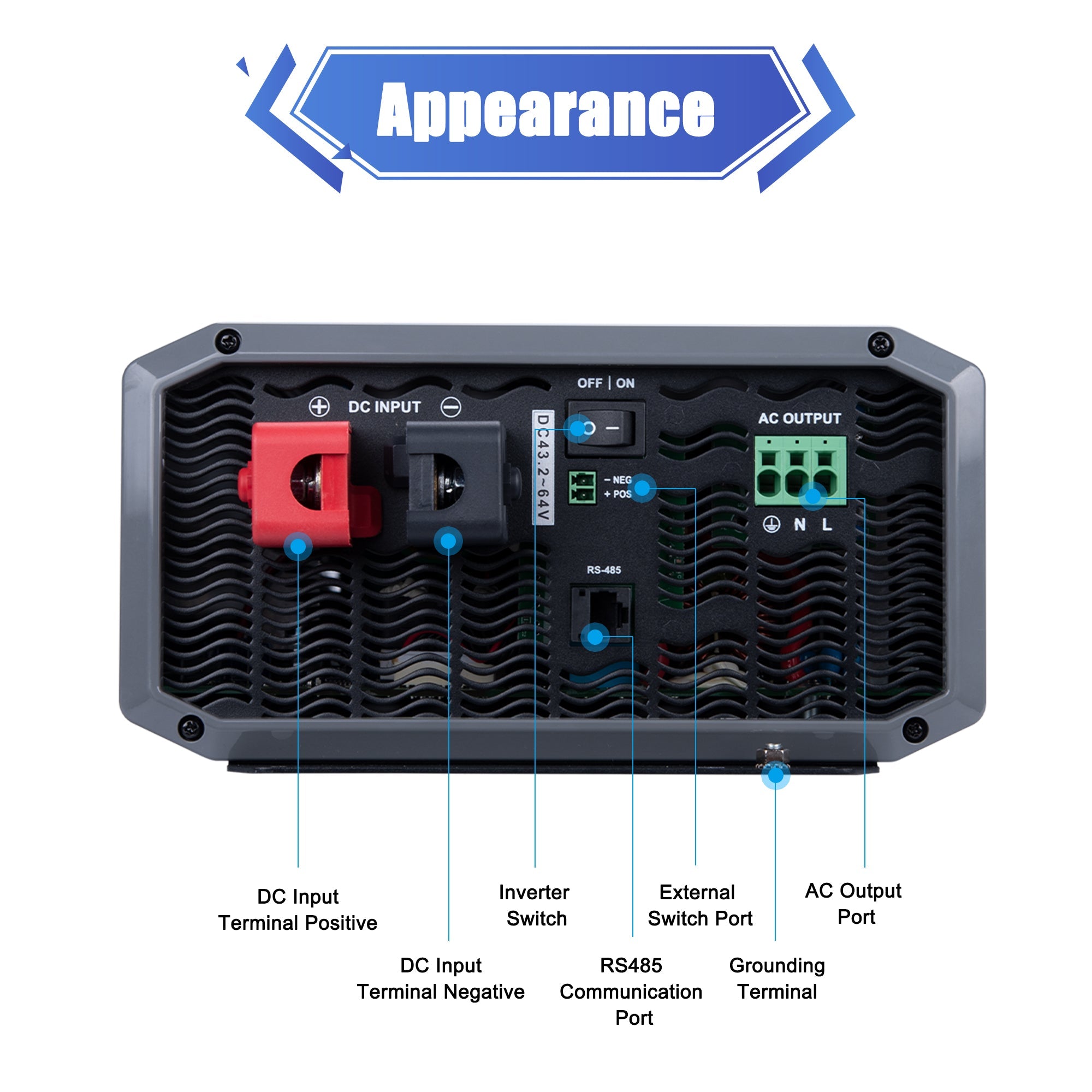 ACOPOWER 3000W Power Inverter