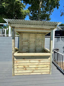 Taverns-To-Go 6 x 4 ft The Temple Bar Backyard Patio Bar (SMALL)