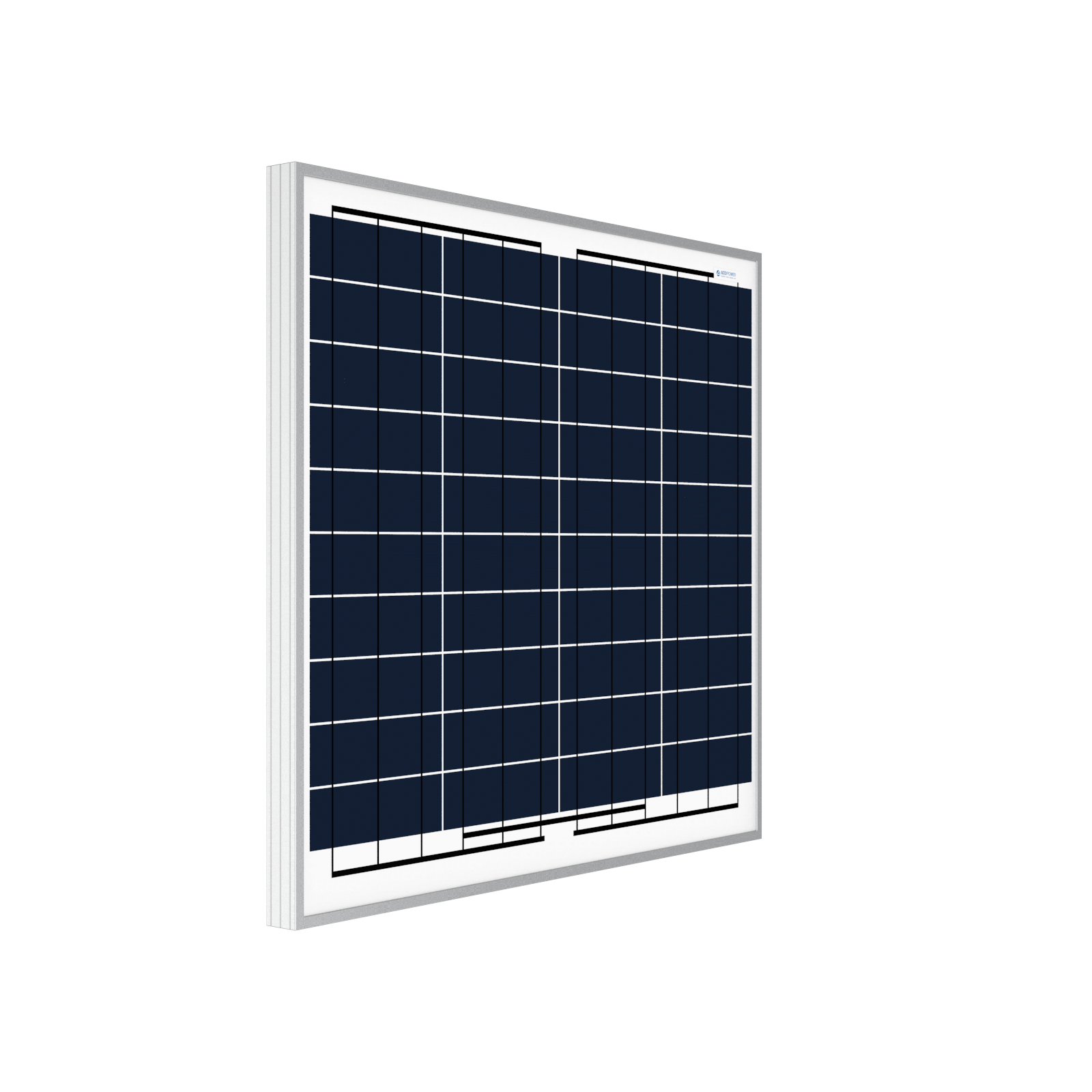 ACOPOWER 60 Watts Polycrystalline Solar Panel, 12V