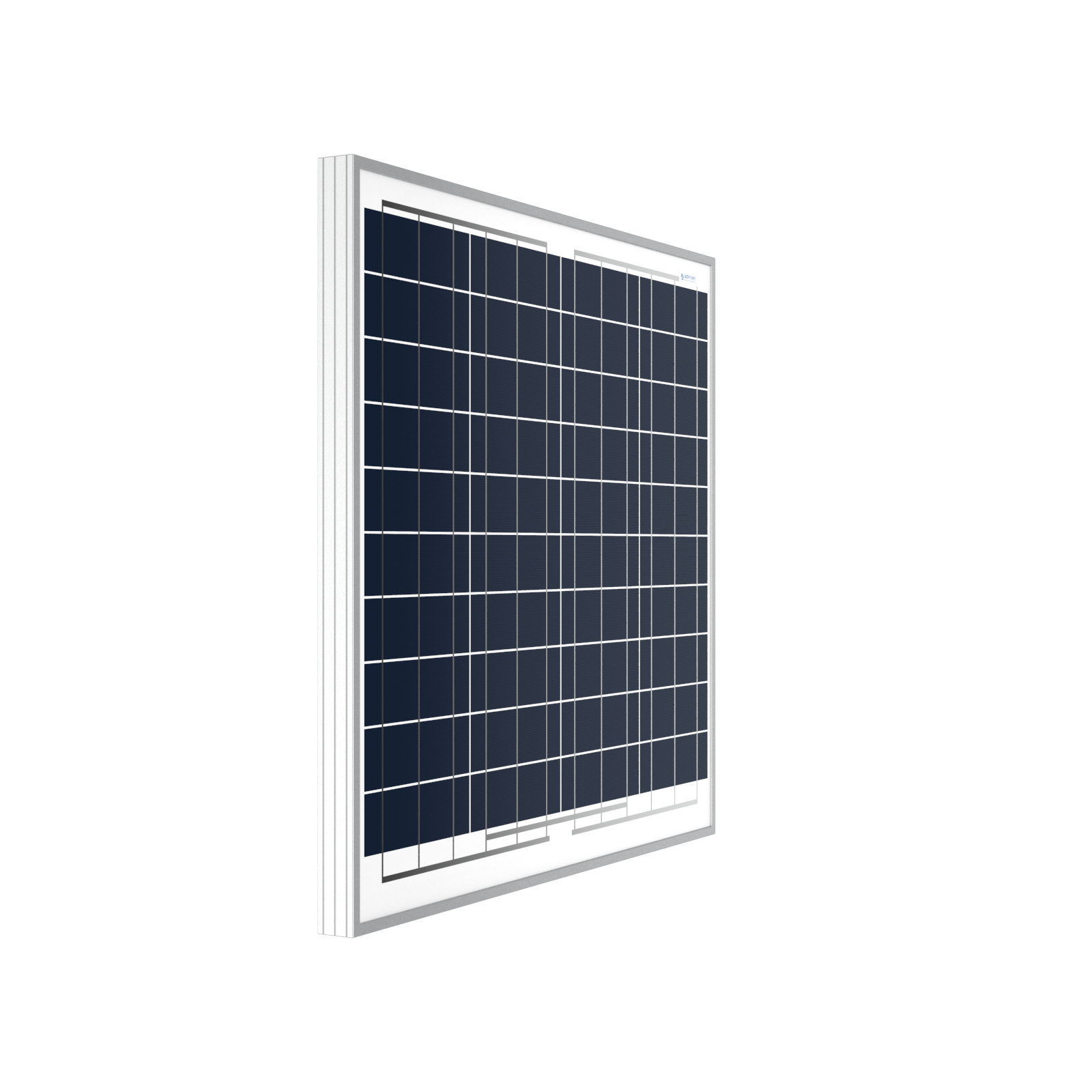 ACOPOWER 60 Watts Polycrystalline Solar Panel, 12V