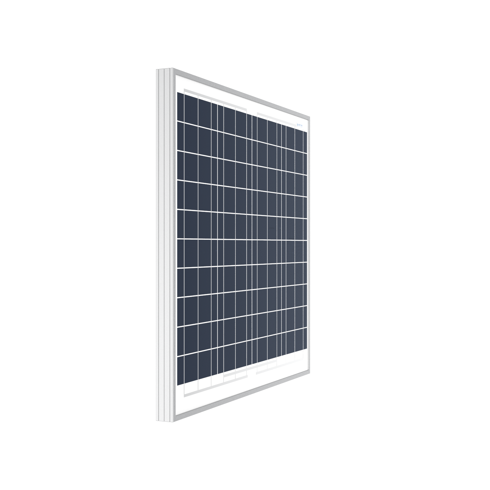 ACOPOWER 60 Watts Polycrystalline Solar Panel, 12V