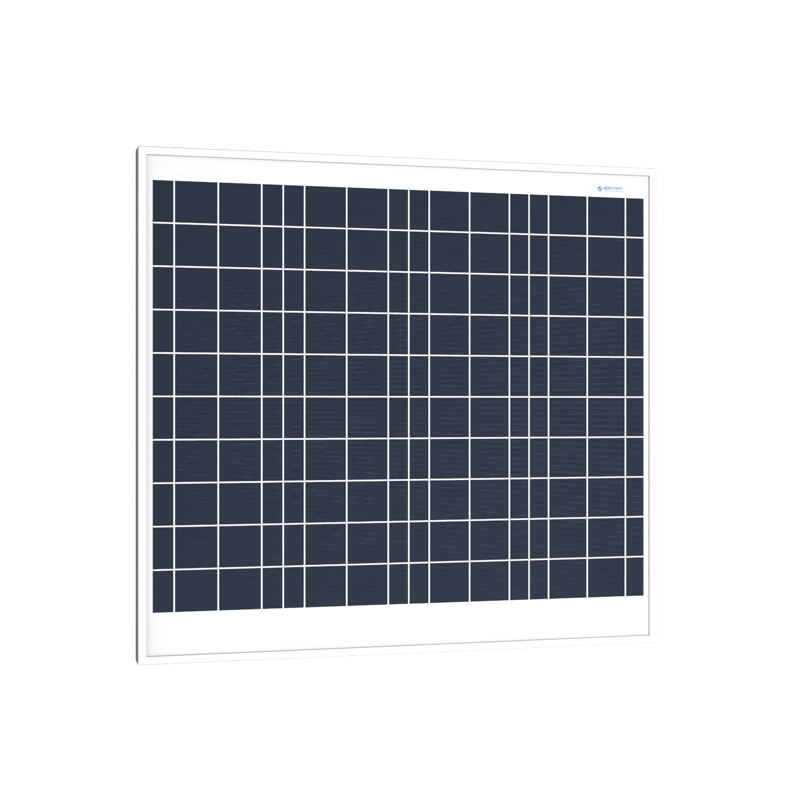 ACOPOWER 60 Watts Polycrystalline Solar Panel, 12V