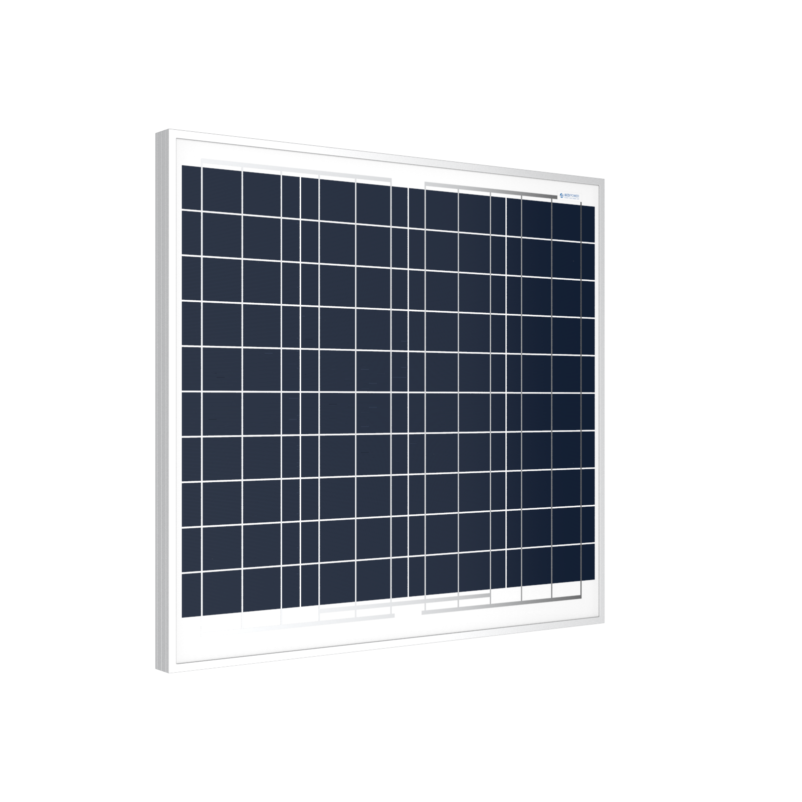 ACOPOWER 60 Watts Polycrystalline Solar Panel, 12V