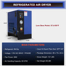 63CFM Refrigerated Air Dryer for 10HP & 15HP Compressors - Serenity Provision