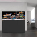 Aqua Dream 185 Gallon Coral Reef Aquarium Ultra Clear Glass Tank & Built in Sump All Black REEF-1500-BK - Serenity Provision