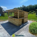 Taverns-To-Go 10 x 10 ft The Storehouse Backyard Patio Bar