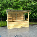 Taverns-To-Go 10 x 5 ft The Dunbar Backyard Patio Bar (LARGE)