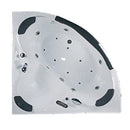 Maya Bath Valencia 2-Person Steam Shower & Tub Combo w/ TV - Serenity Provision