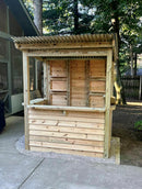 Taverns-To-Go 6 x 4 ft The Temple Bar Backyard Patio Bar (SMALL)