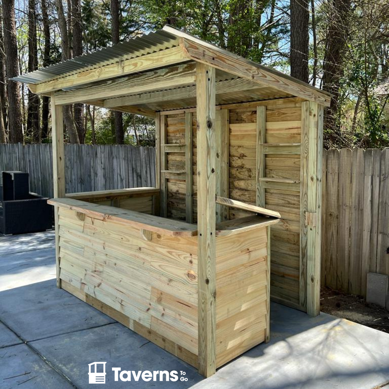 Taverns-To-Go 8 x 5 ft The Castlebar Backyard Patio Bar (MEDIUM)