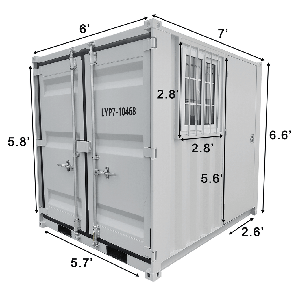 7ft Small Cubic Shipping Container