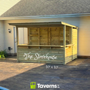 Taverns-To-Go 10 x 10 ft The Storehouse Backyard Patio Bar