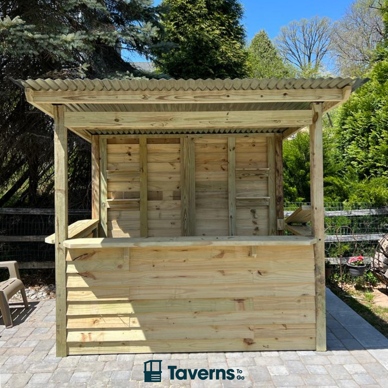 Taverns-To-Go 8 x 5 ft The Castlebar Backyard Patio Bar (MEDIUM)