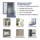 Bastone Handicap-Accessible Portable Restroom for Disabled - PM000122 - Serenity Provision