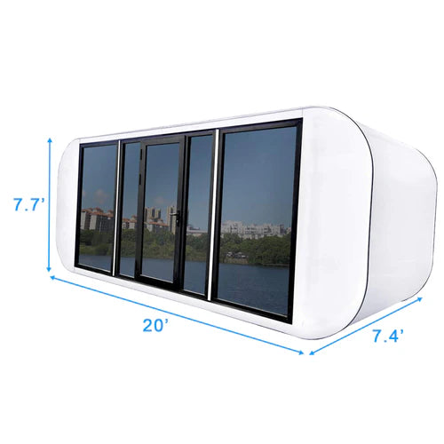Chery Industrial Outdoor Living and Working Tiny House 20ft -  SUIPB5930MM - Serenity Provision
