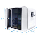 Chery Industrial Modern Tiny Office Tiny House 10ft - SUIPB2930MM - Serenity Provision