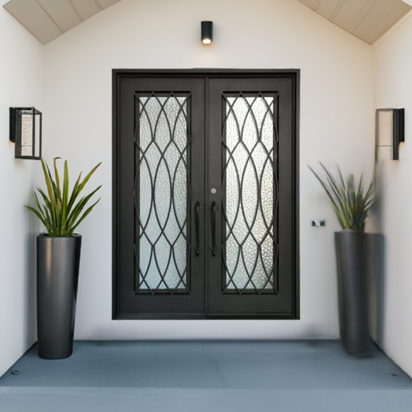 Custom Iron Door Pros Athena Double Doors