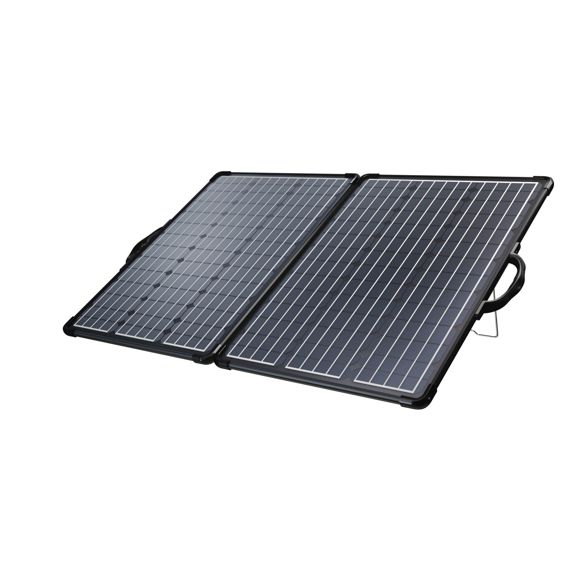 ACOPower Plk 120W Portable Solar Panel Kit, Lightweight Briefcase with 20A Charge Controller