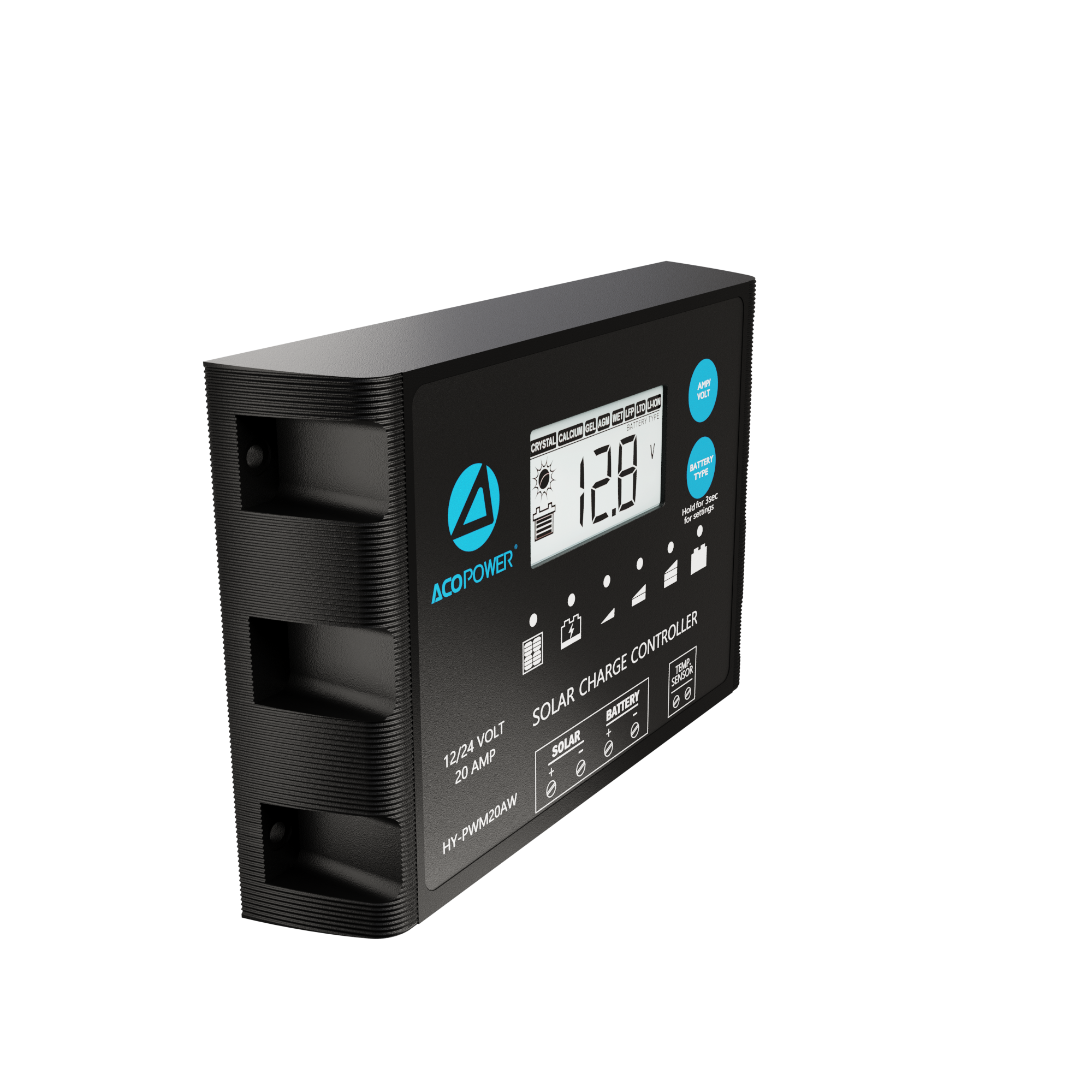 ACOPOWER ProteusX 20A PWM Charge Controller