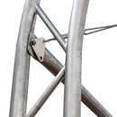 Gold Mountain 40x40x15 ft Container Shelter with Closed Back Panel