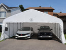 Deluxe Double Car Shelter 20x20 ft