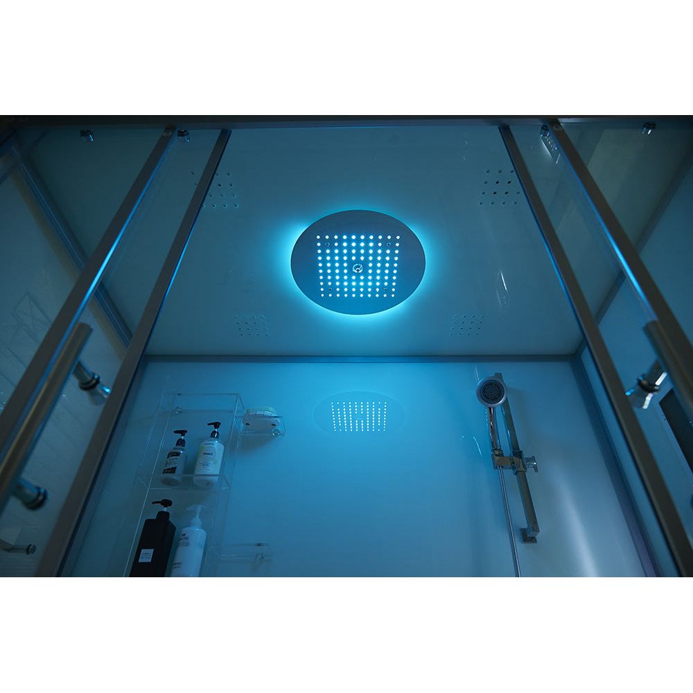 Maya Bath Platinum Catania 2-Person Steam Shower & Tub Combo w/ Smart TV - Serenity Provision