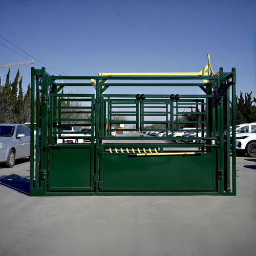 New York Industrial Cattle Squeeze Chute Manual Headgate - IC000051