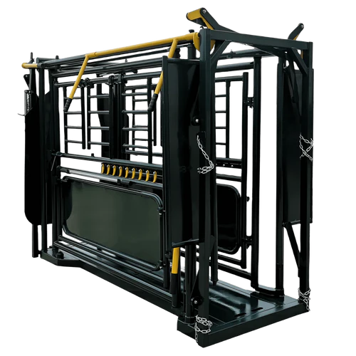New York Industrial Cattle Squeeze Chute Manual Headgate - IC000051