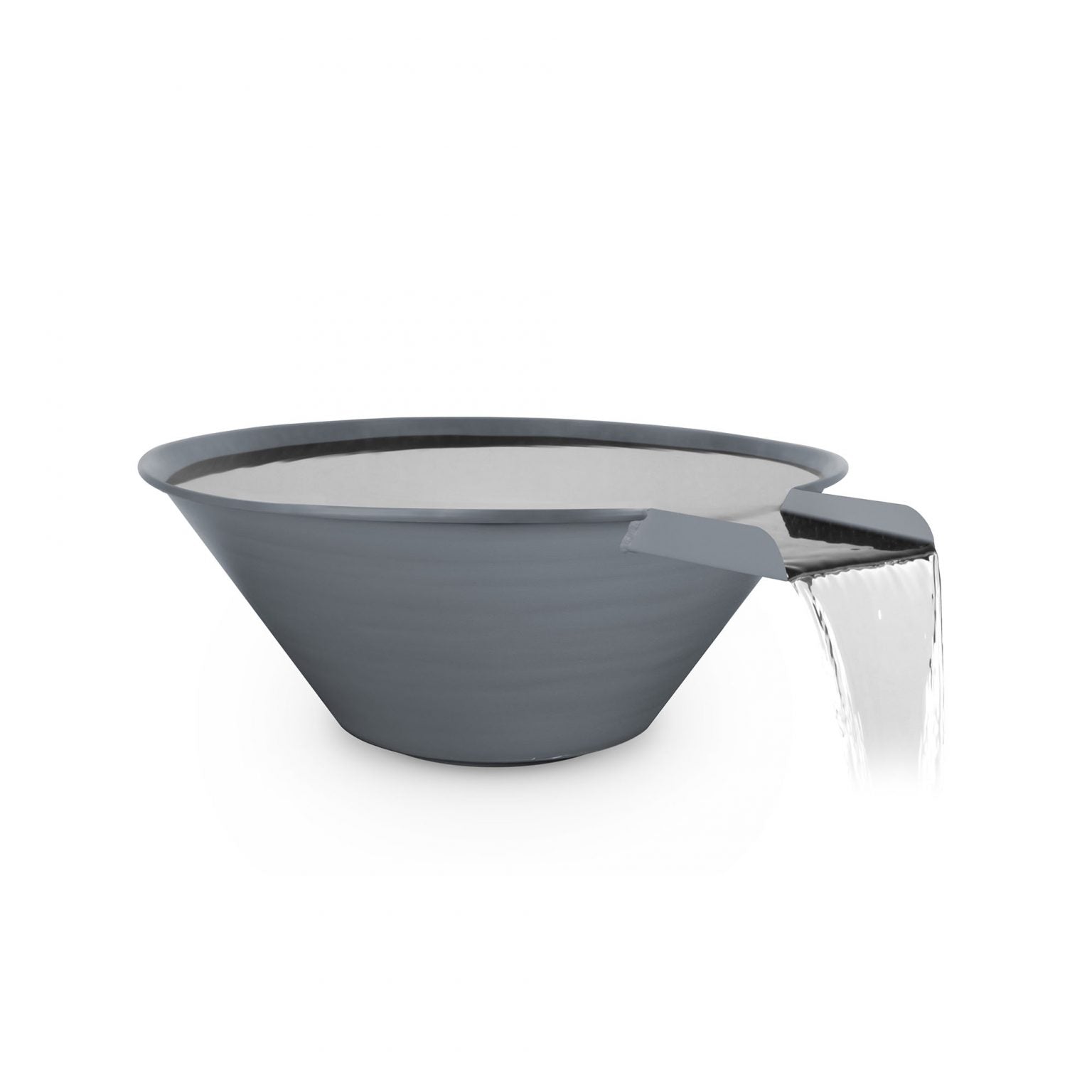 The Outdoor Plus Cazo Water Bowl Powder Coated Metal OPT-RXXPCWO - Serenity Provision