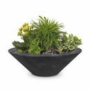 The Outdoor Plus Cazo Planter Bowl GFRC Wood Grain OPT-XXRWGPO - Serenity Provision