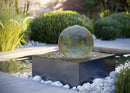 Aura Clear Sphere Fountain | Crystal Ball Modern Contemporary Water Feature