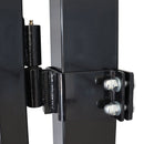 10'x4"x4" Gate Post with Brackets for Dual Swing Driveway Gates, Set of 2