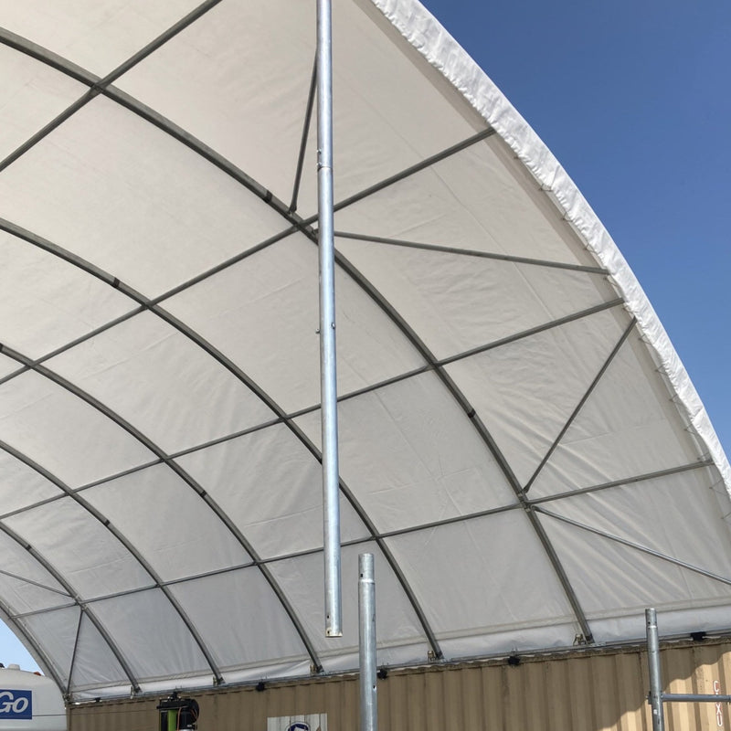 Gold Mountain 40'x40'x13' Shipping Container Canopy Shelter