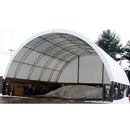 Gold Mountain 40'x40'x15' Double Truss Shipping Container Canopy Shelter
