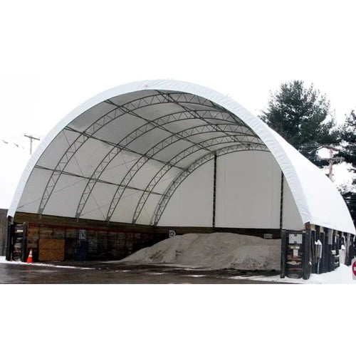 Gold Mountain Shipping Container Canopy Shelter Double Truss 40'x40'x15' 22oz PVC - SC000131 - Serenity Provision