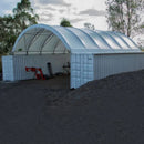 Gold Mountain 40'x40'x15' Double Truss Shipping Container Canopy Shelter