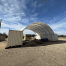 Gold Mountain 40'x40'x13' Shipping Container Canopy Shelter