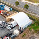 Gold Mountain 40'x40'x13' Shipping Container Canopy Shelter