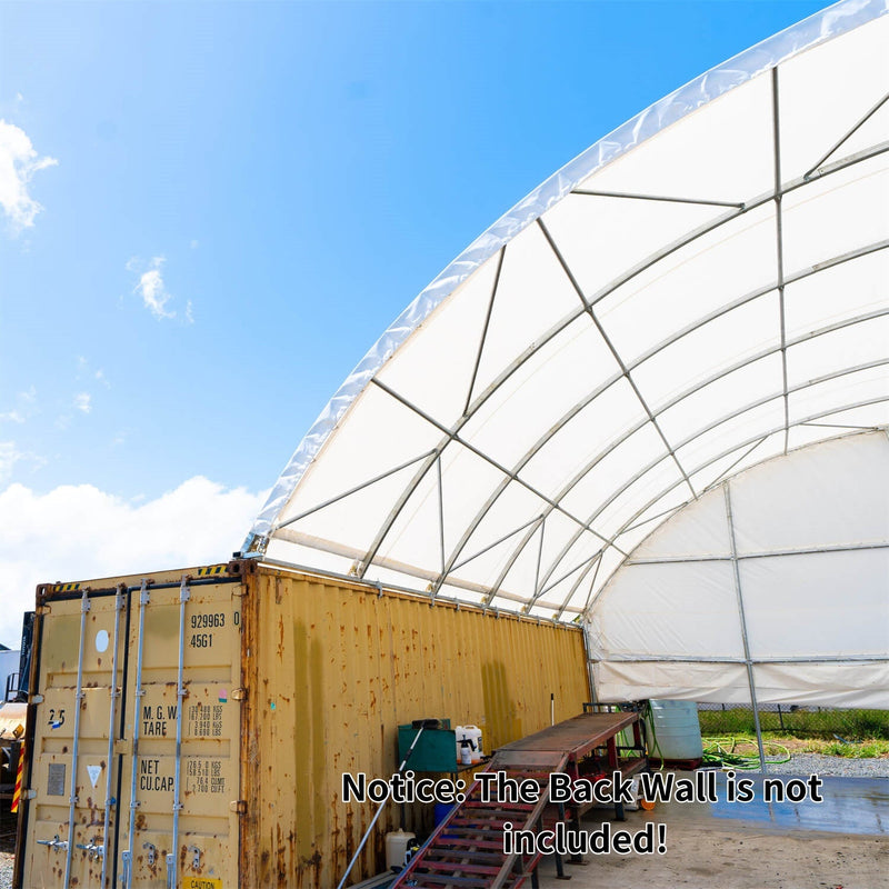 Gold Mountain 40'x40'x13' Shipping Container Canopy Shelter