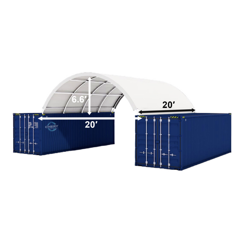 Gold Mountain 20'x20' Shipping Container Canopy Shelter