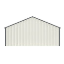 Chery Industrial 25 x 33 ft Double Garage Metal Shed with Side Entry Door