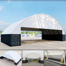Gold Mountain 60'x40'x15' Double Truss Container Canopy Shelter