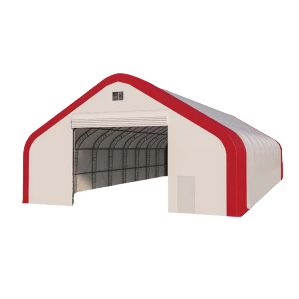 Gold Mountain Gold Mountain Double Truss Storage Shelter W20'xL33'xH16' - SS000138 - Serenity Provision