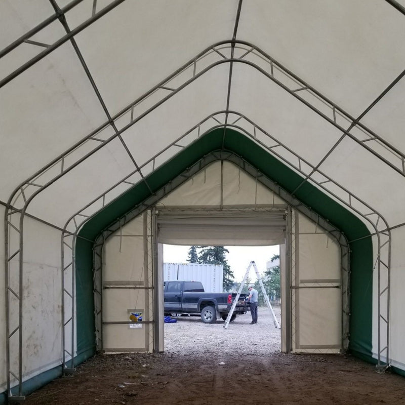 Gold Mountain Double Truss Storage Shelter W20'xL40'xH16'