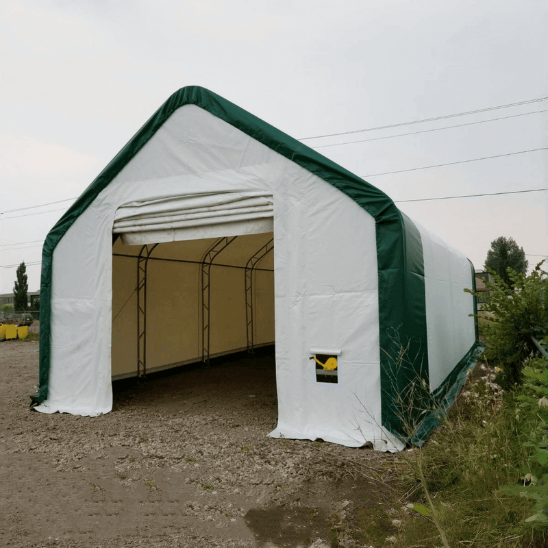 Gold Mountain Double Truss Storage Shelter W20'xL40'xH16'
