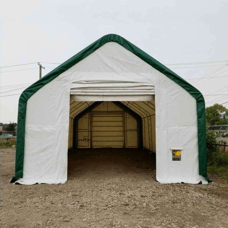 Gold Mountain Double Truss Storage Shelter W20'xL40'xH16'