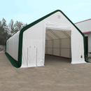 Gold Mountain Double Truss Storage Shelter W40'xL80'xH21' 10 ft Truss Spacing